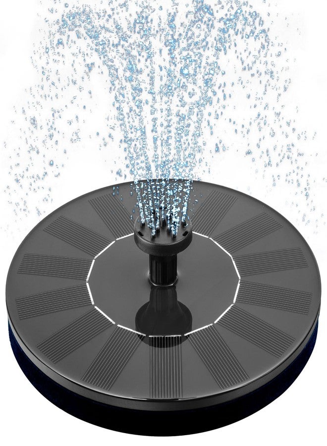 Mademax 1W Solar Bird Bath Fountain Pump, Solar Fountain, Free Standing Floating Solar Powered Water Fountain Pump for Bird Bath, Garden, Pond, Pool, Outdoor - Image 1